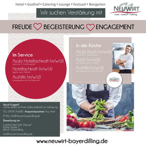 Stellenangebot von Neuwirt Hotel-Gasthof-Catering